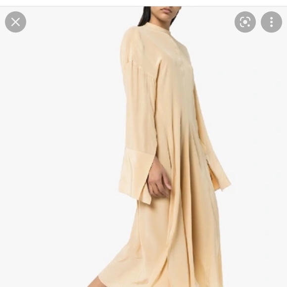 Acne Studio Open gather back dress Chloe for exposure - Picture 5 of 6